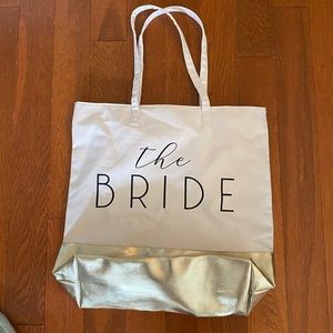 Oversized The Bride tote. Used once